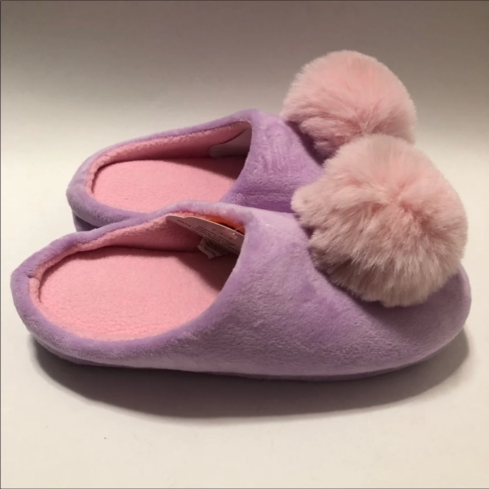 New Girls Purple-Pink Slipper Size 13-1